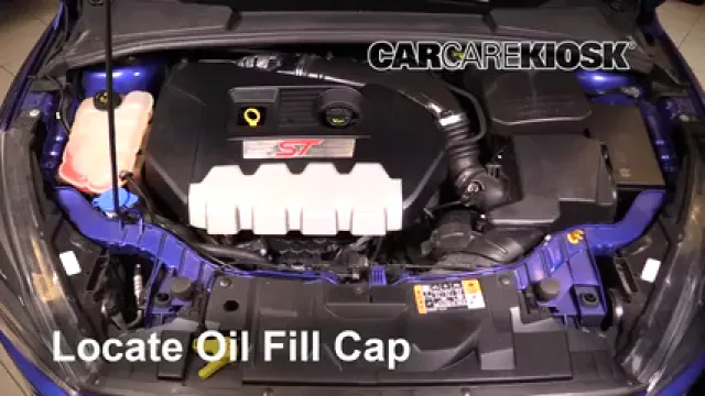 2016 Ford Focus ST 2.0L 4 Cyl. Turbo Oil Add Oil